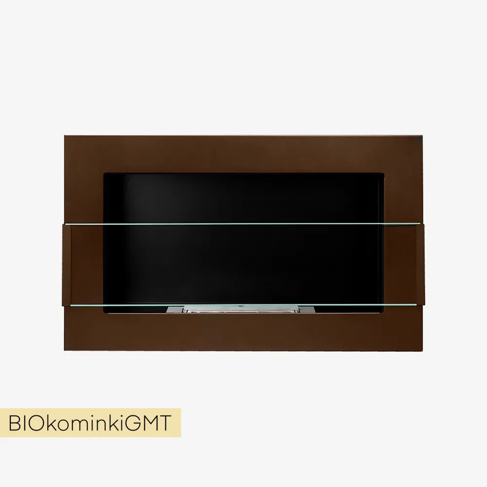 Biokominek 650x400 z szybą - nastrój, komfort i bezpieczeństwo