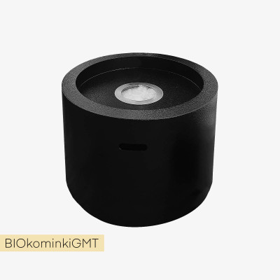 Piękny okrągły biokominek do ogrodu, na taras, do salonu + gratisy